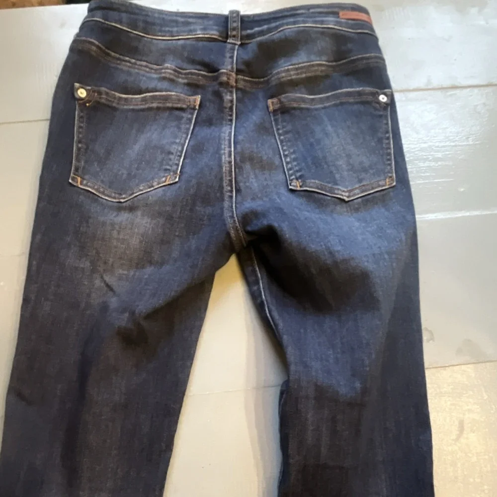 Pilcro The Letterpress Women's High-Rise Jegging Slim Dark Wash Stretch 5-Pocket